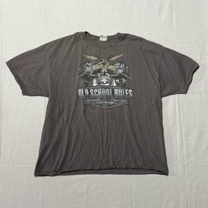 Vintage Harley Davidson Old School Rules Looney Tunes Cancun Shirt